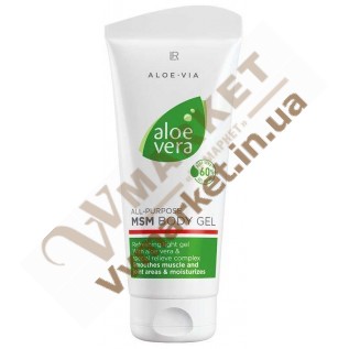 Алоэ Вера MSM гель для тела (Aloe Vera MSM body gel), 200 мл, LR с доставкой вся Украина